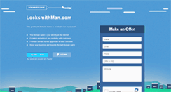 Desktop Screenshot of locksmithman.com